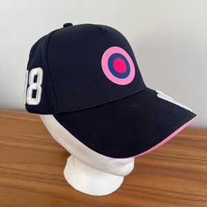 RACING POINT Hackett London Driver Cap 18 Lance Stroll  F1 Adjustable Hat NWT